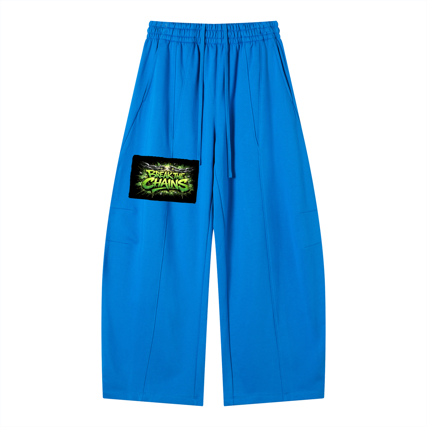 Heavyweight Wide Leg Panel Sweatpants